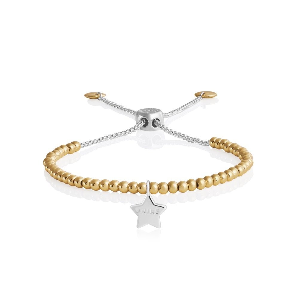 Bracelet Bar | Gold | Star Ball Friendship Bracelet | 25cm Adjustable