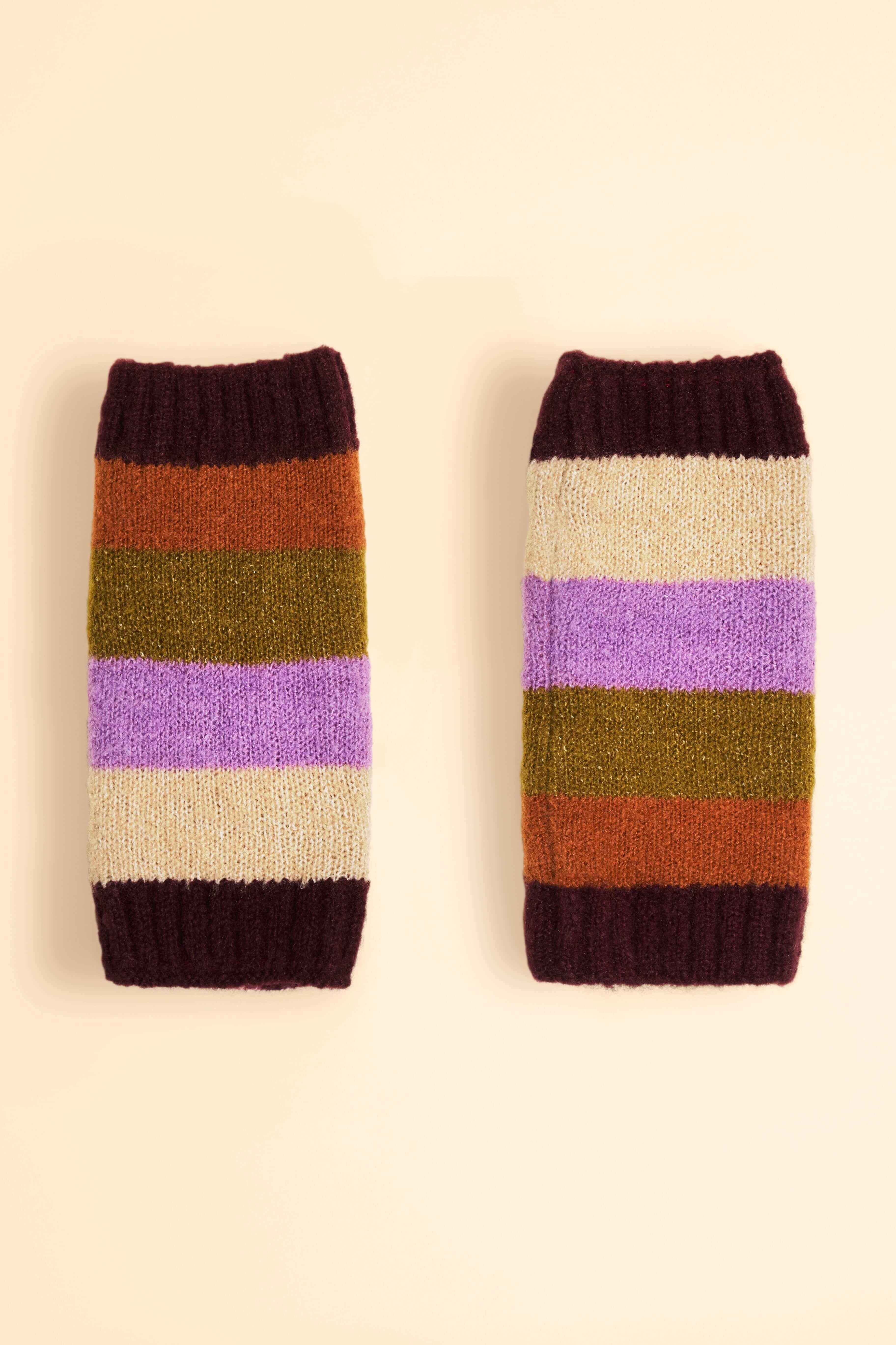 Ladies Lilia Wrist Warmers - Vintage Mix