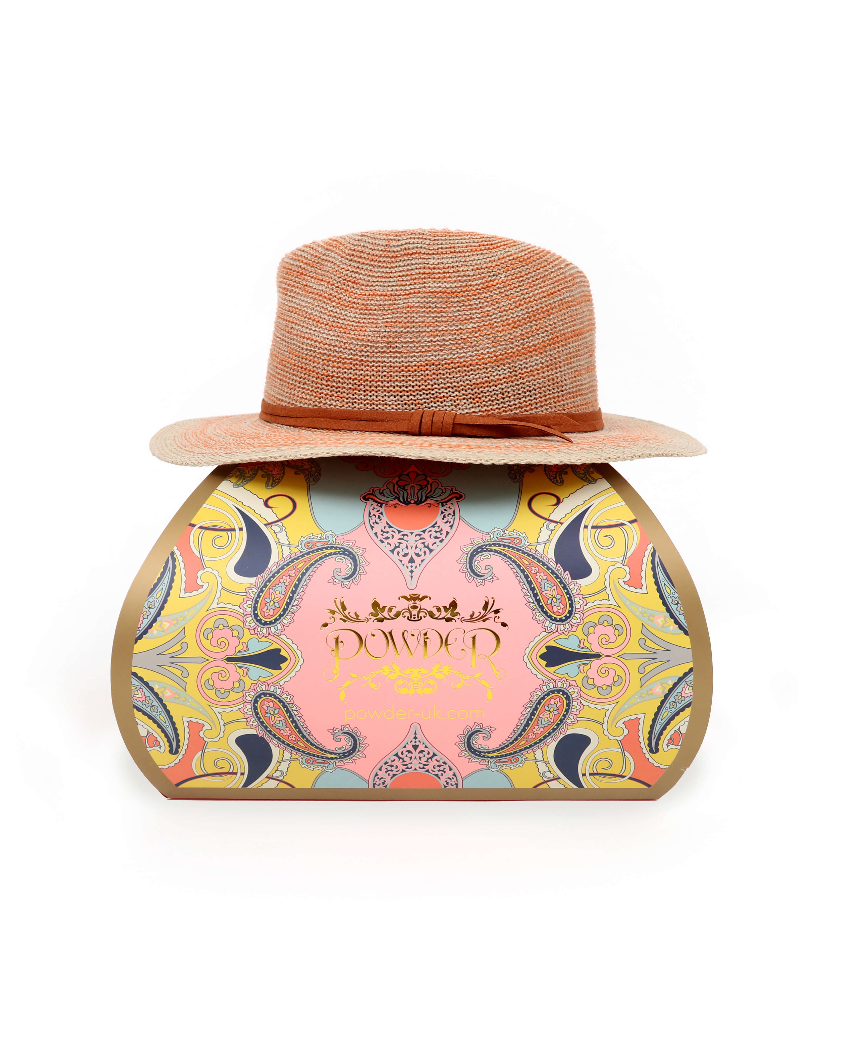 Natalie Hat - Tangerine