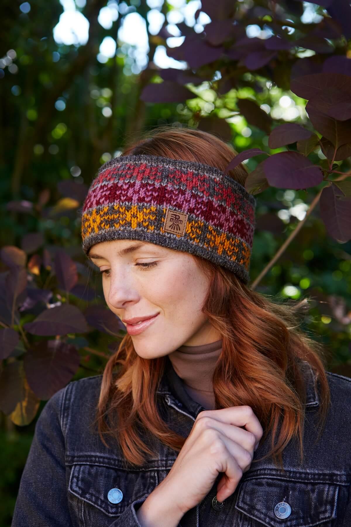 Tintagel Headband ( Fine Knit)
