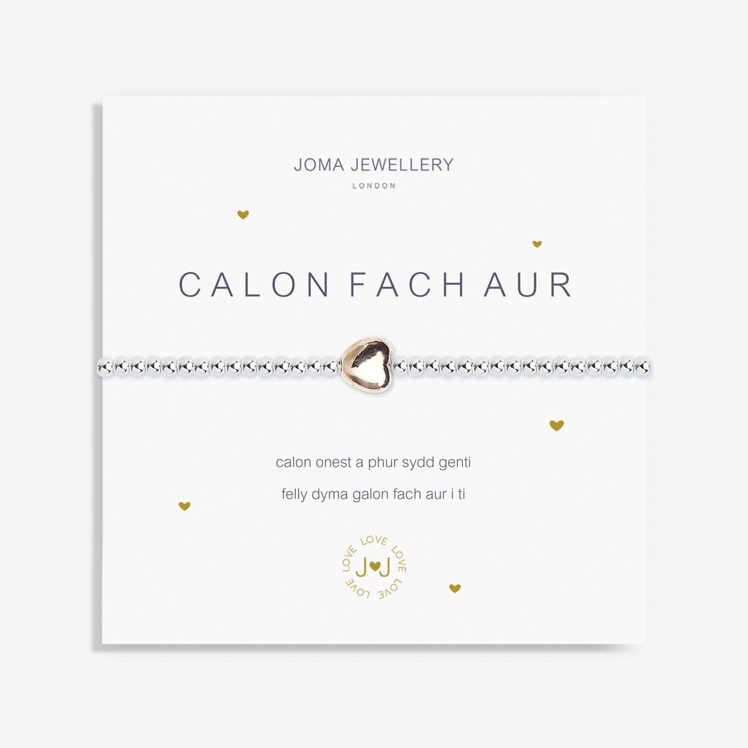 A Little 'Heart Of Gold' Welsh Bracelet