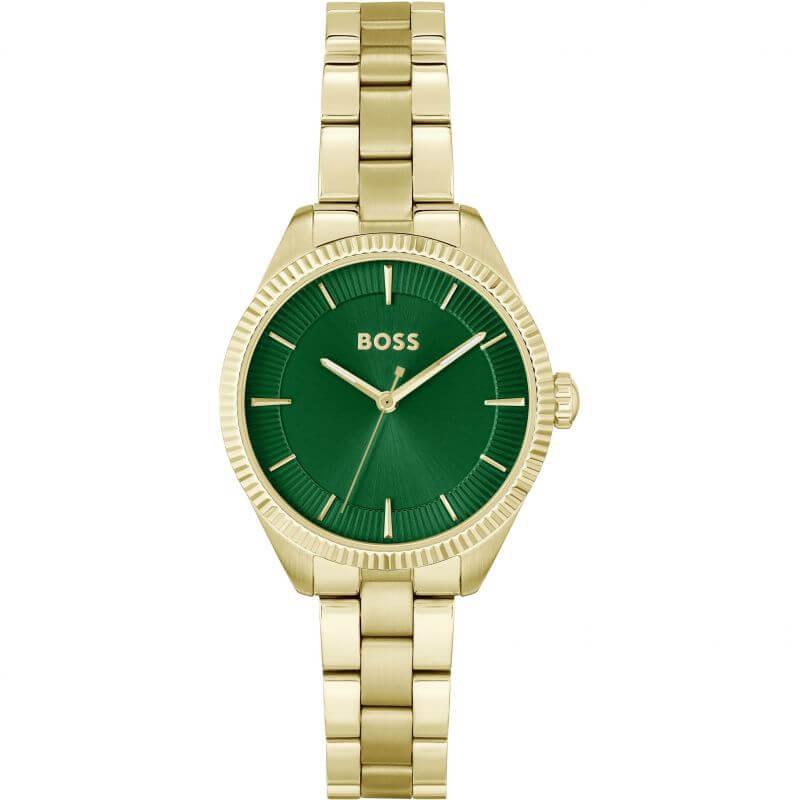 Sage Light Yellow Gold IP Bracelet Ladies Watch