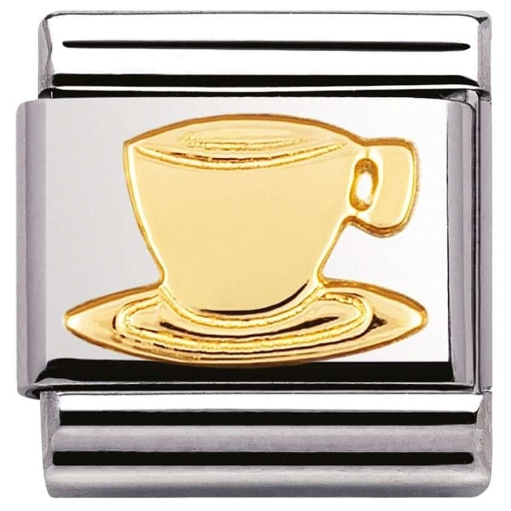 Classic Gold Coffee Cup Link