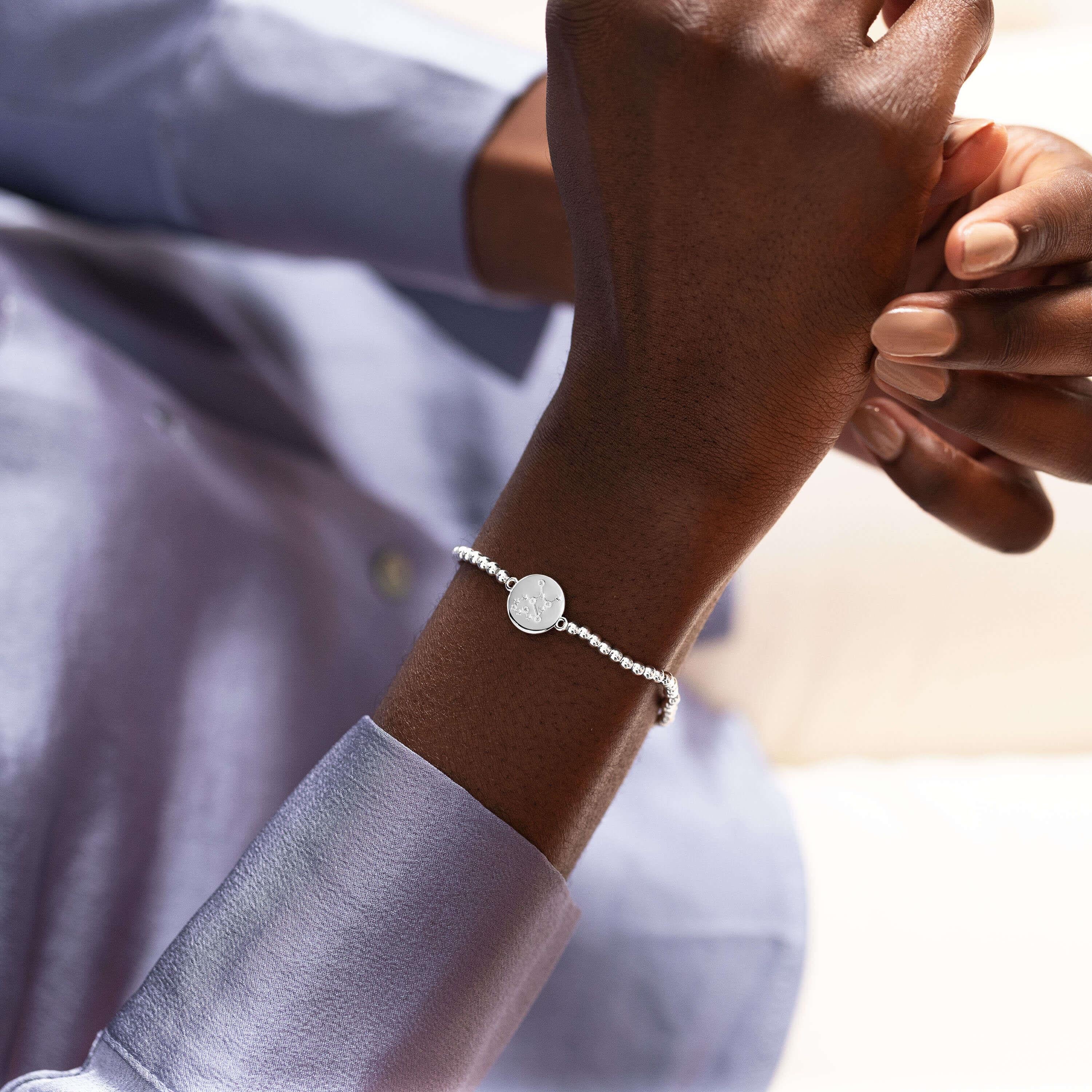 A Little | Virgo | Silver | Bracelet | 17.5cm Stretch