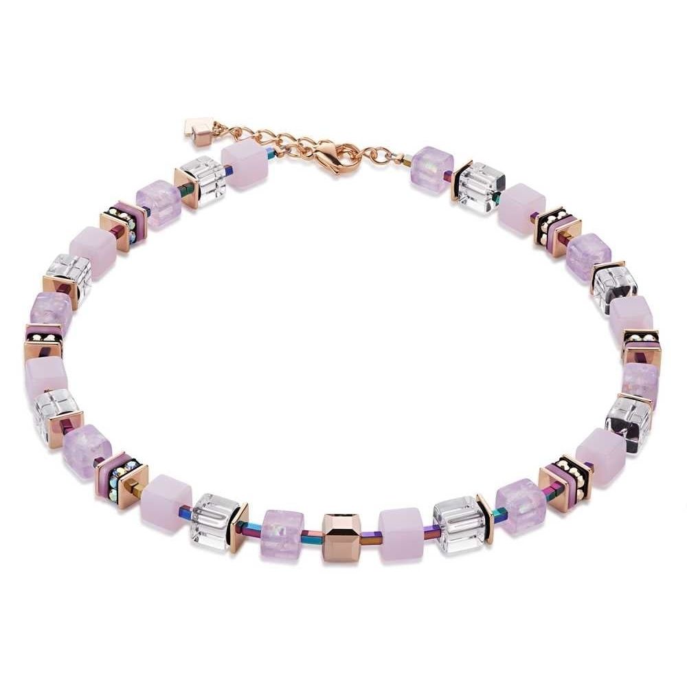 Rose Geo Cube Necklace
