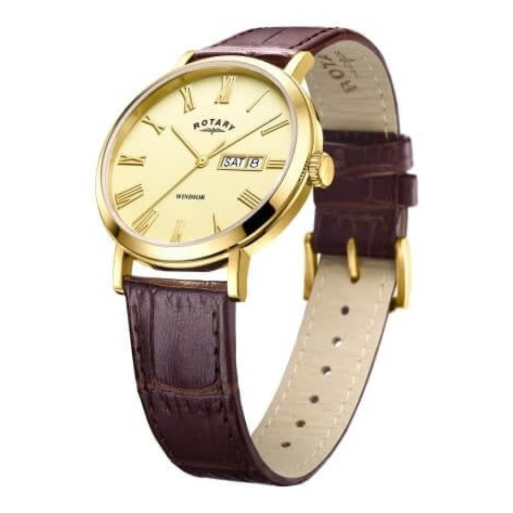 Gents Straps Stainless Steel Gold