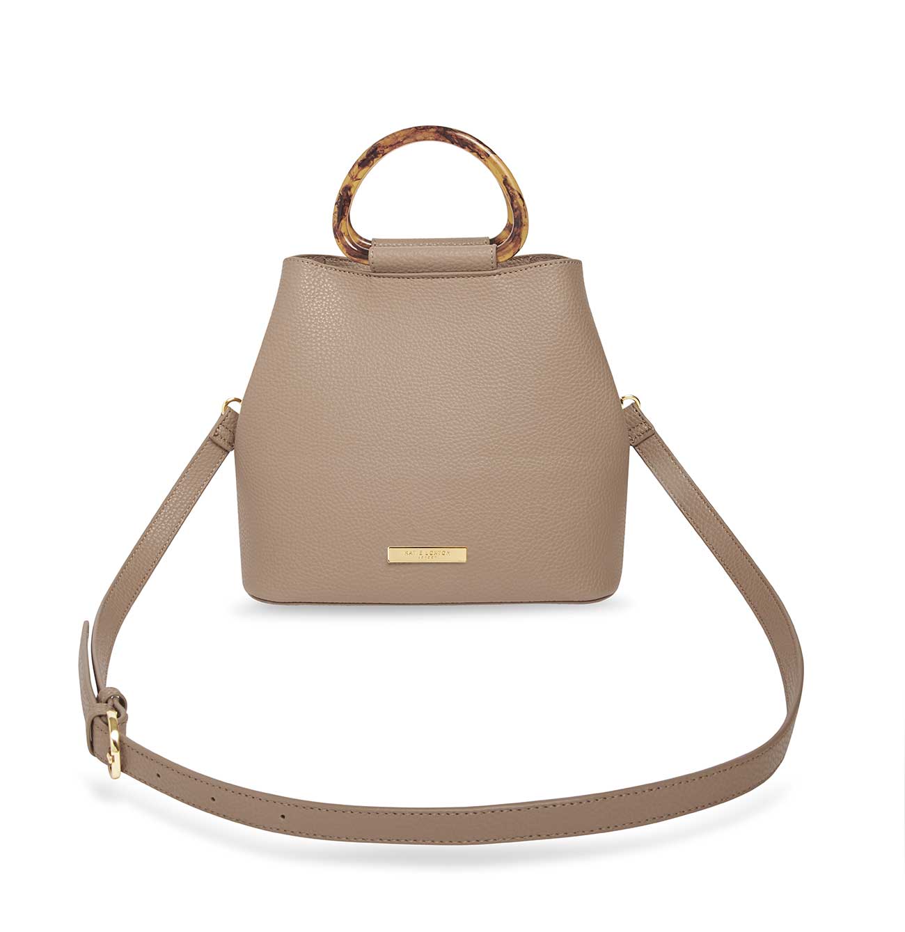 Tori Tortoiseshell Bag | Taupe