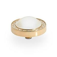 CANINO Deluxe (G/P) 10.5mm White Pearl Ring Top