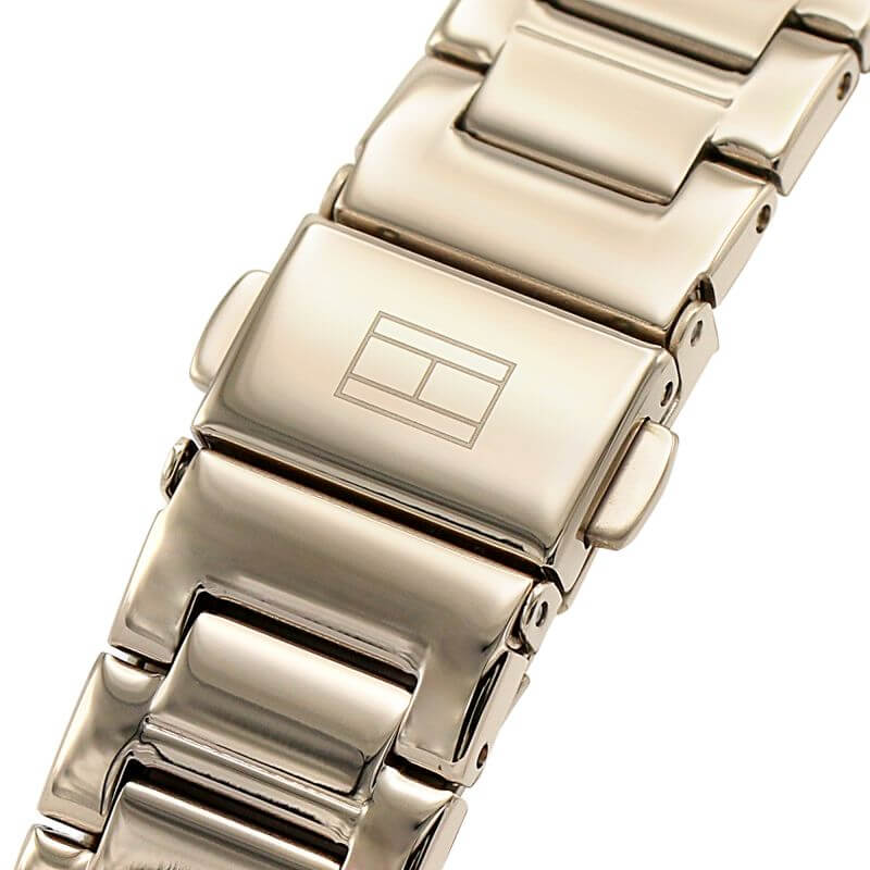 Aria Classic Ionic Plated Carnation Gold Steel Ladies Watch