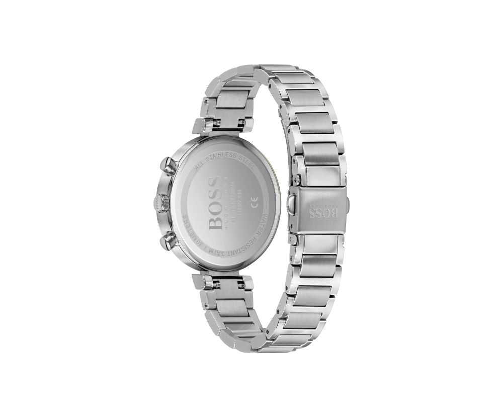 Flawless Silver & White Multifunction Ladies Watch