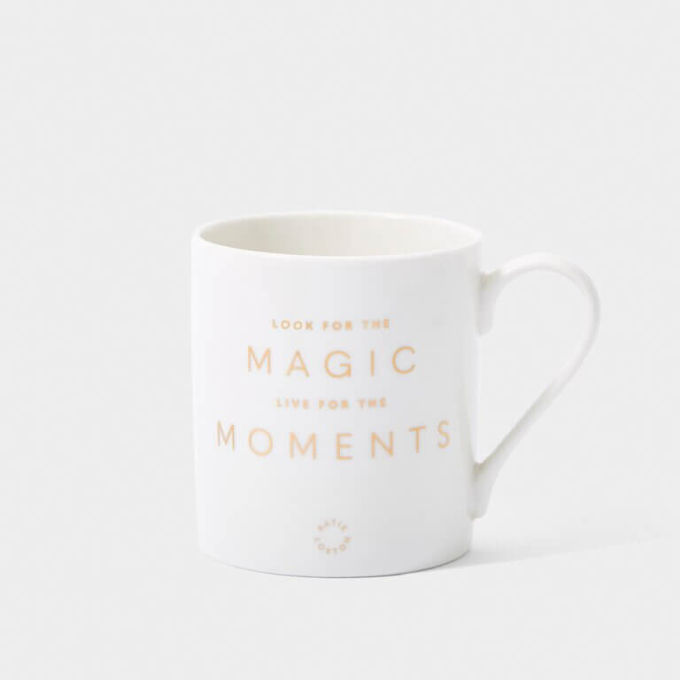 Porcelain Mug | Look For The Magic Live For The Moments