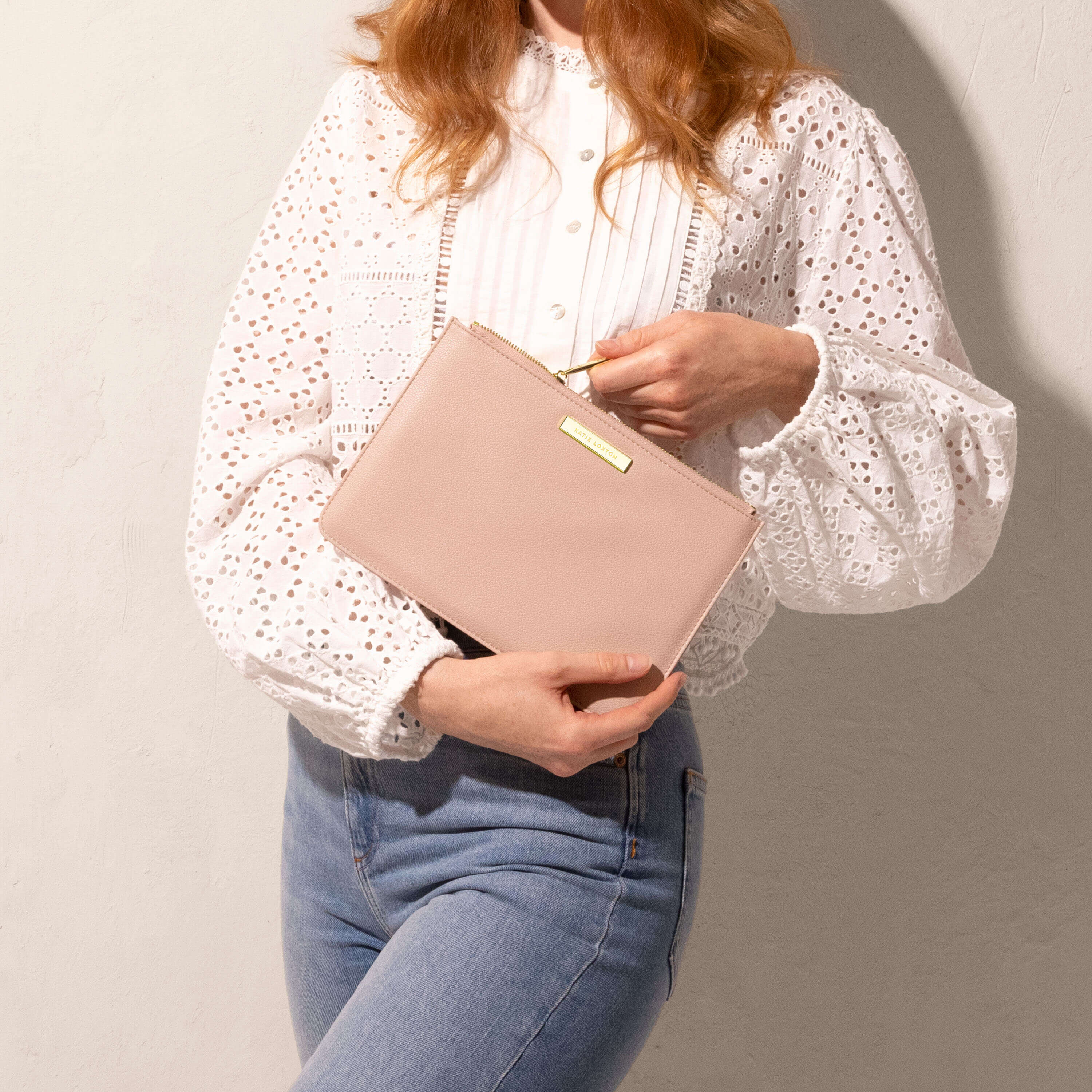 Secret Message Pouch | Thank You For Being My Wonderful Mum | Pink | 16 X 24 X 1.5cm