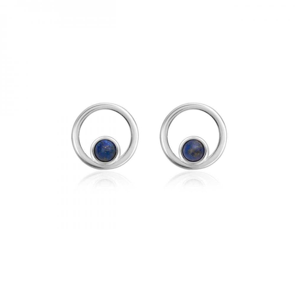 Treasure The Little Things | Birthstone September Lapis | Silver | Earring Box