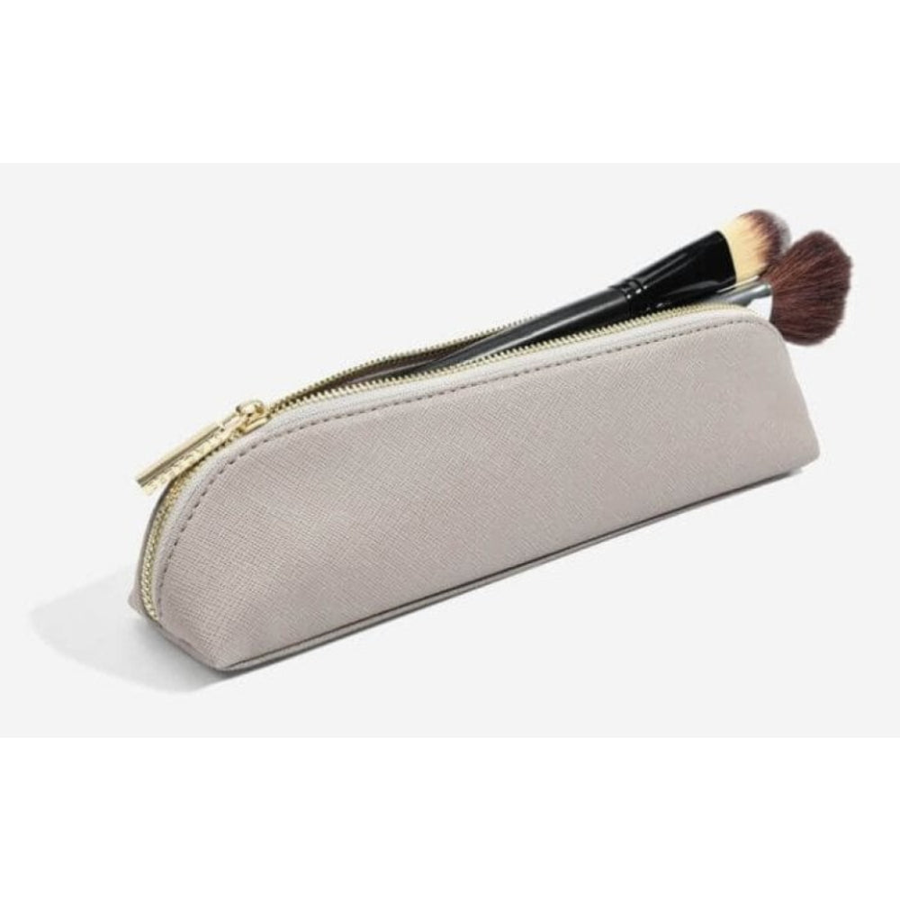Taupe Makeup Brush Case