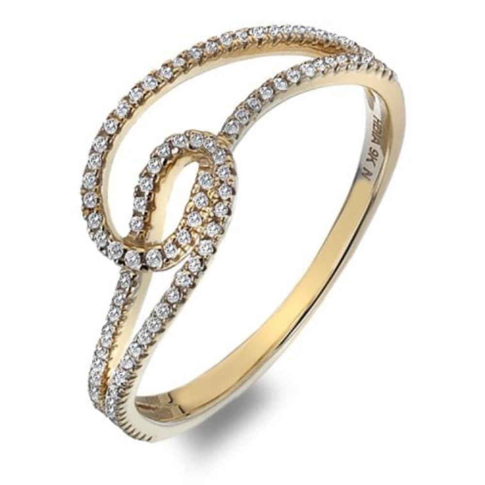 Flow Ring - Yellow Gold