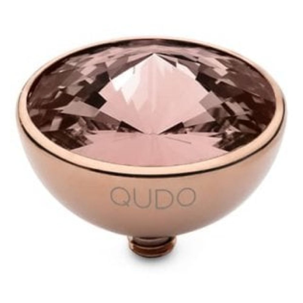 Famosa Rose Gold 13mm Bottone Ring Top Vintage Rose