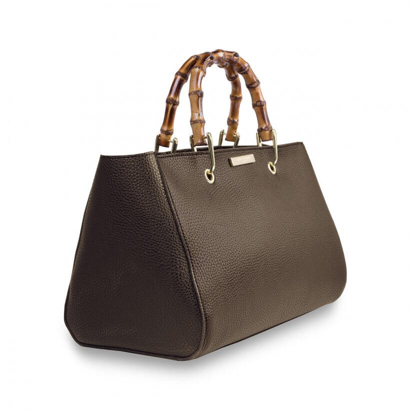 Avery Bamboo Bag | Brown