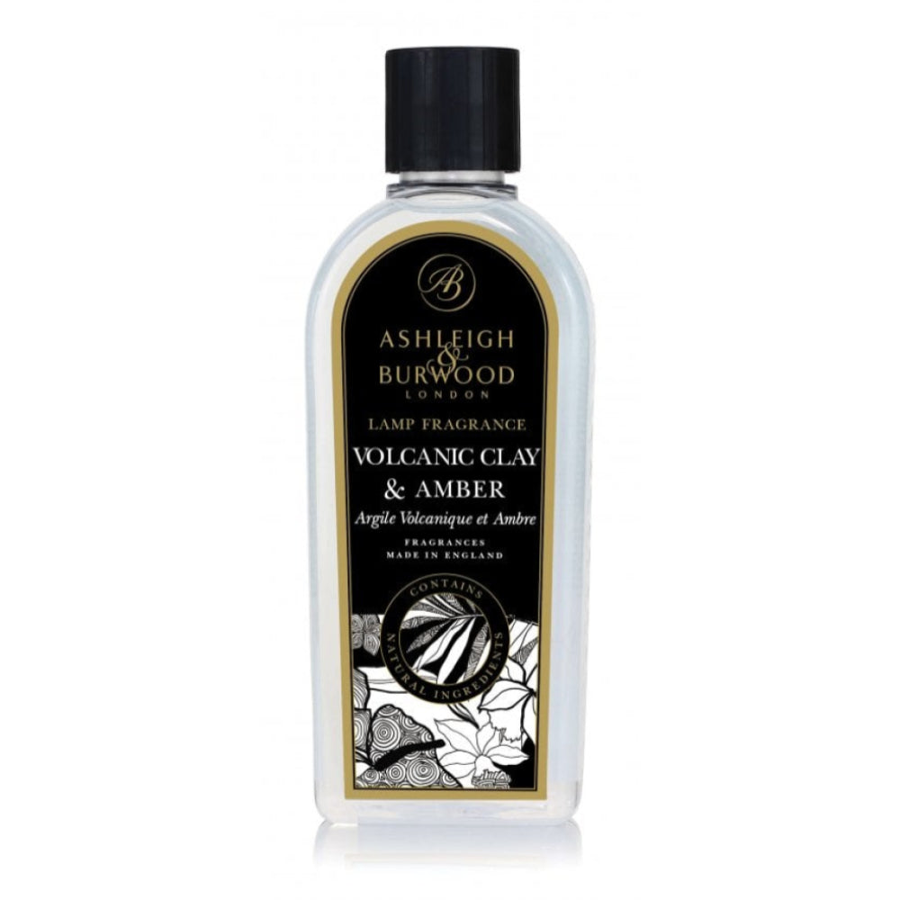 The Design Anthology - Volcanic Clay & Amber Lamp Fragrance Oil 500ml