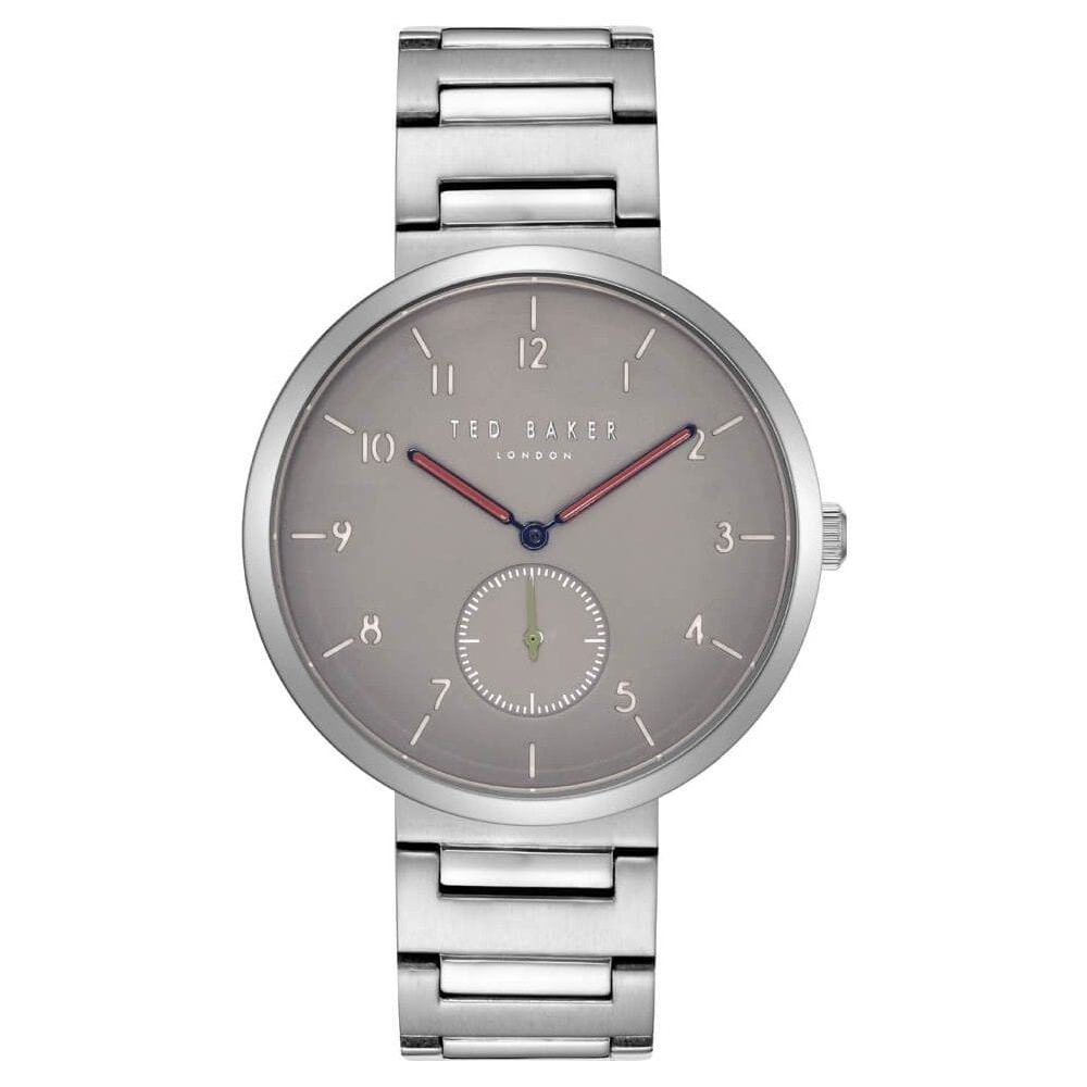 Stainless Steel Case & Grey Dial Gents Watch