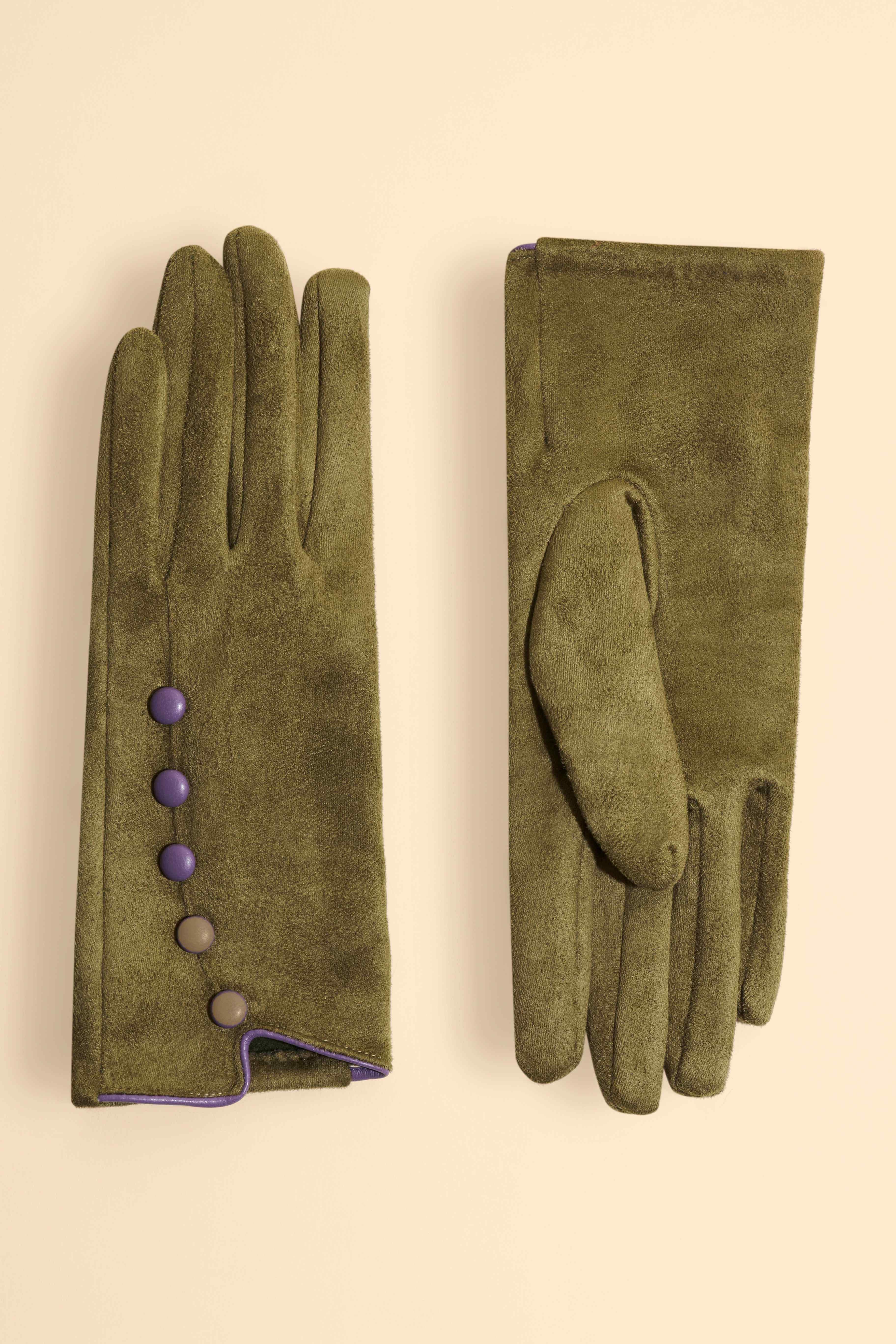 Beatrice Gloves - Sage
