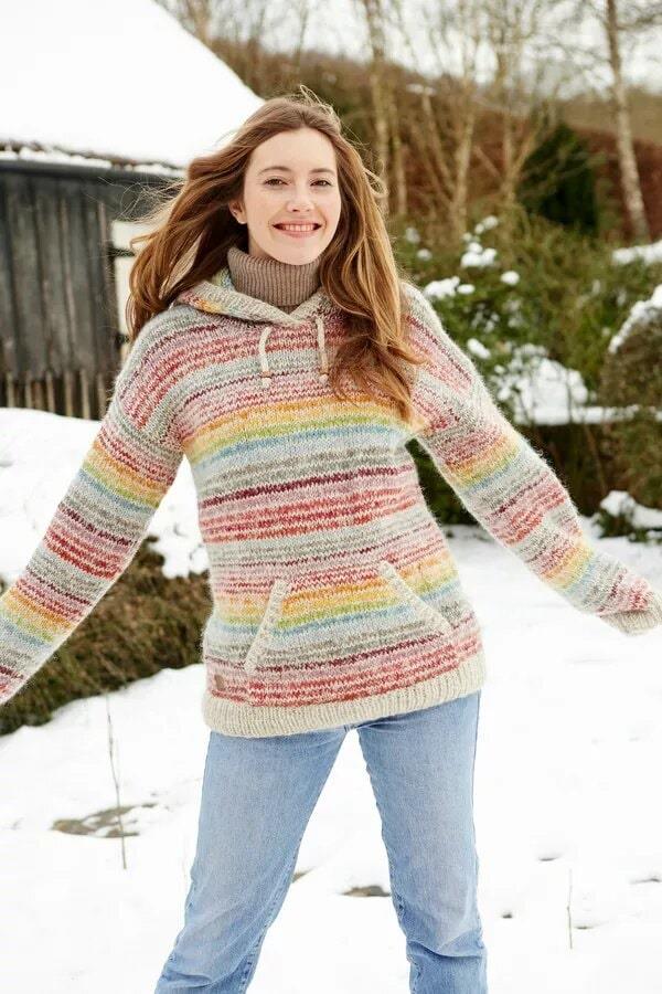 Langtang Hoody Multicolour