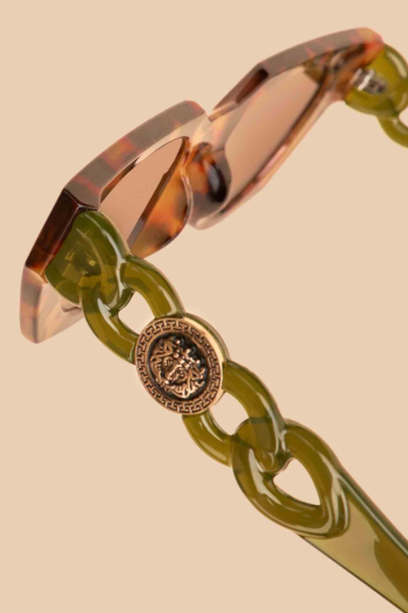 Zelia Luxe Sunglasses - Tortoiseshell/Olive