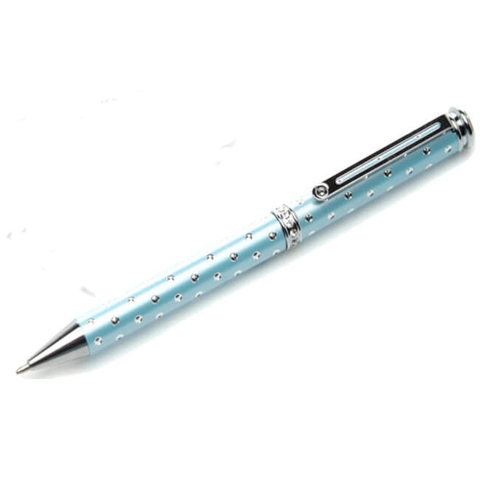 Blue Crystal Ballpoint Pen