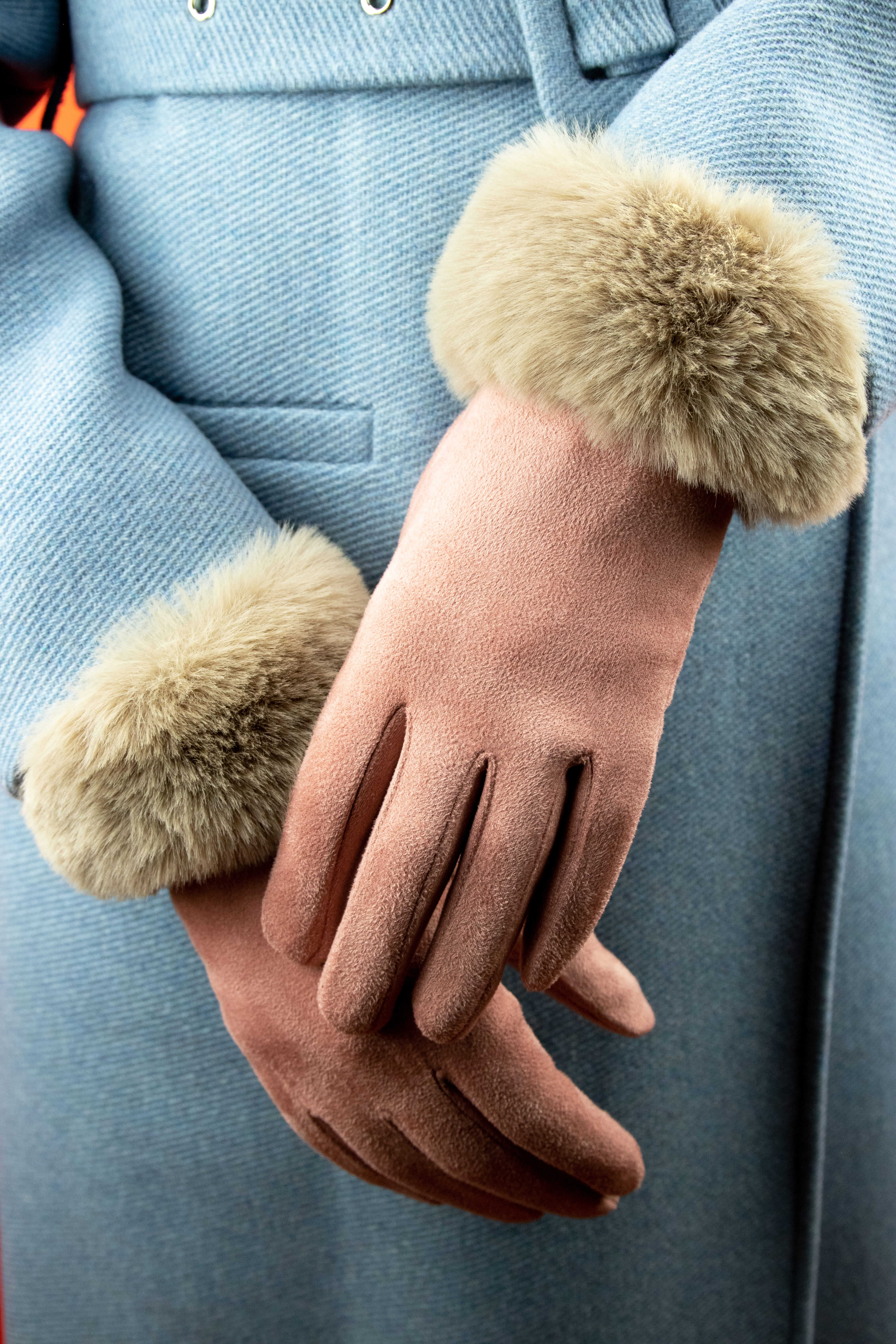 Bettina Gloves - Petal/Mist