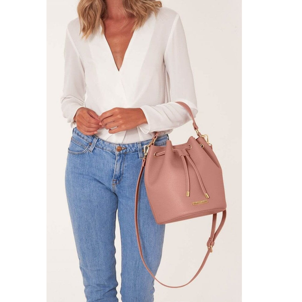Chloe Bucket Bag | Pink | 26 X 22 X 22cm