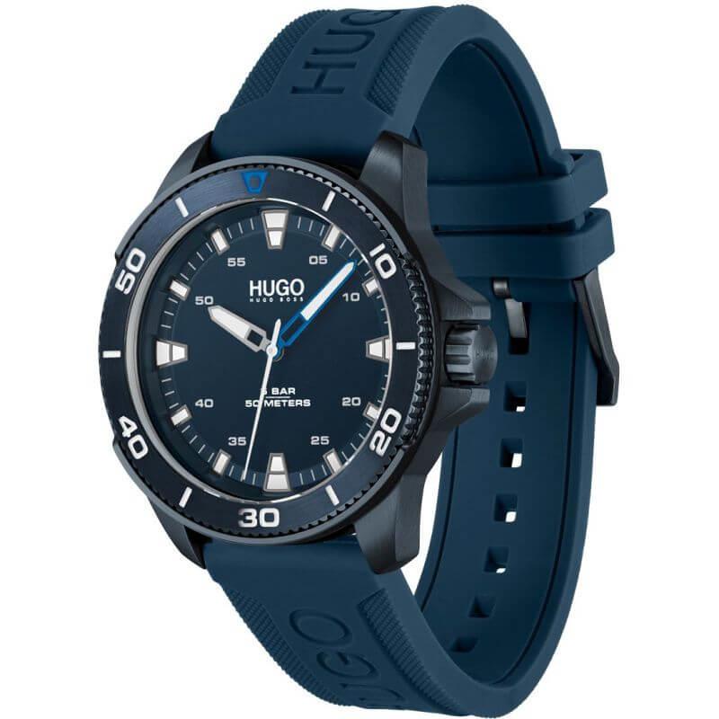 STREETDIVER Dark Blue Silicone Gents Watch