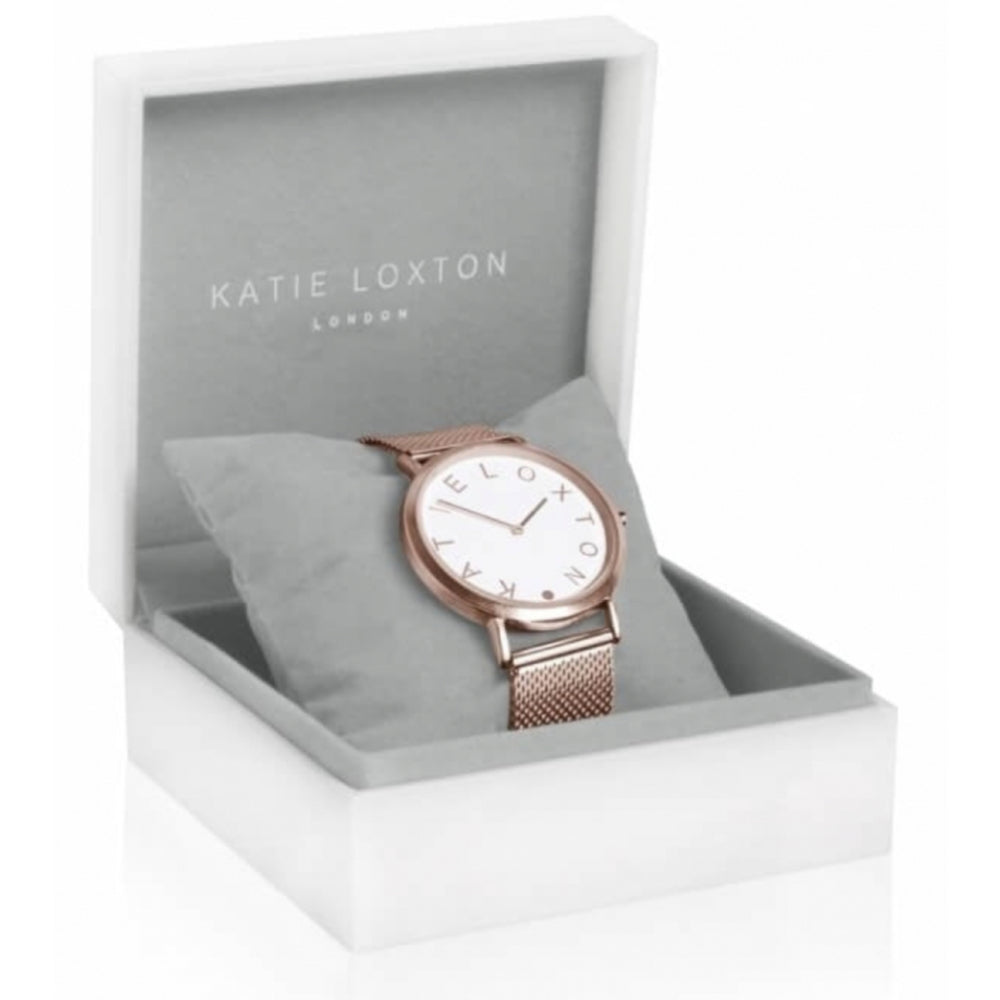 RAI Rose Gold Plated Chain Mail Watch