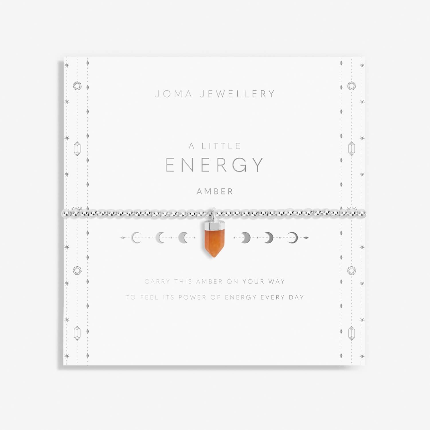 Affirmation Crystal A Little 'Energy' Bracelet