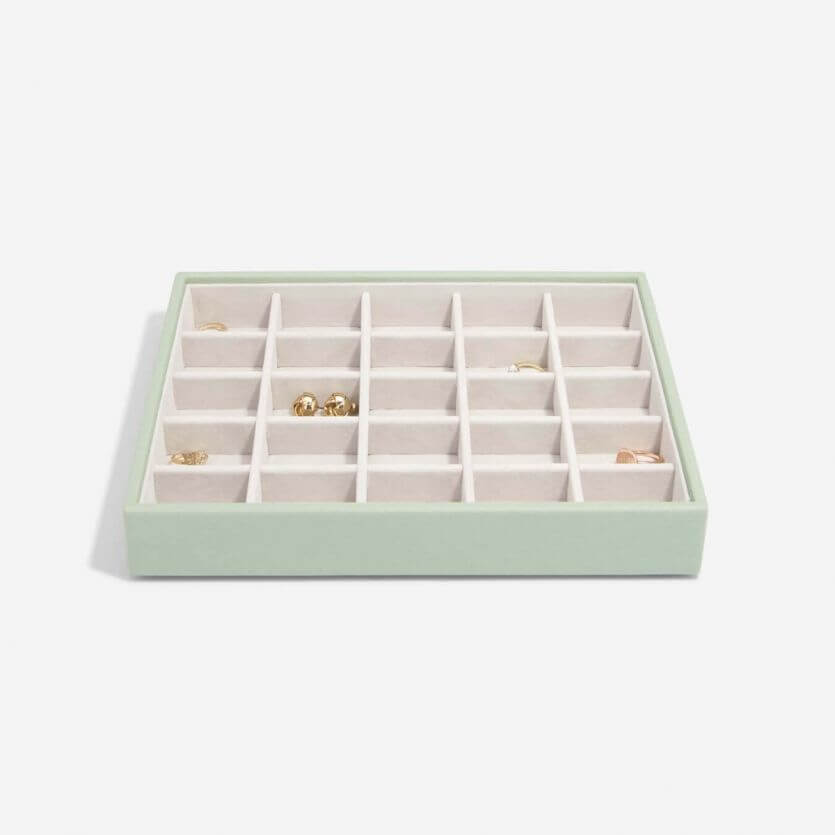 Sage Green Classic Jewellery Box Set of 3