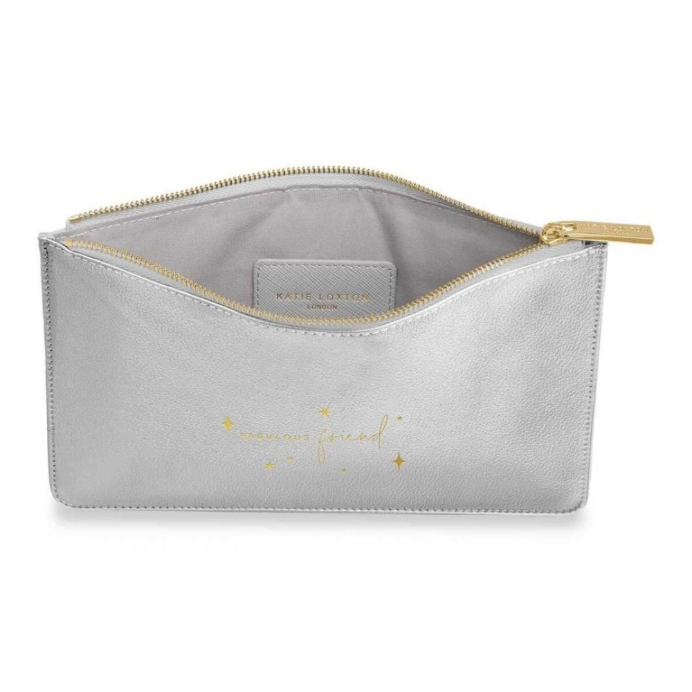 Perfect Pouch | Fabulous Friend | Metallic Silver
