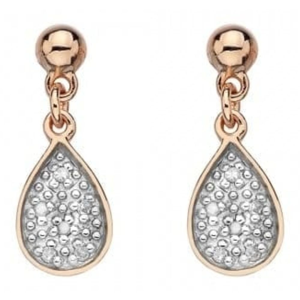 Hot Diamonds Stargazer Teardrop Earrings