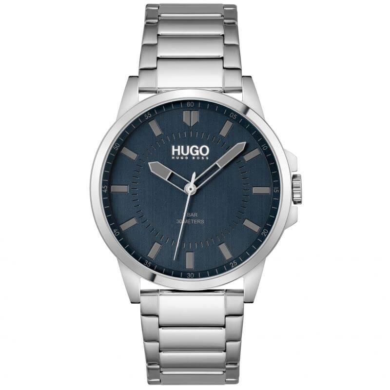 FIRST Blue Dial & Stainless Steel Bracelet Strap Gents Watch
