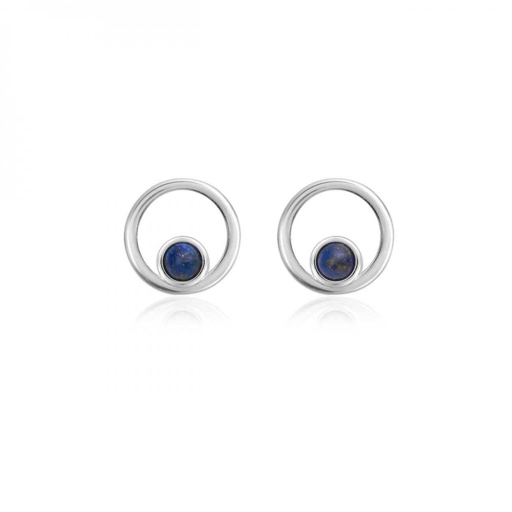 Treasure The Little Things | Birthstone September Lapis | Silver | Earring Box