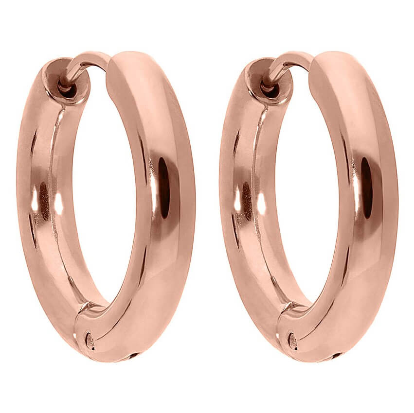 Interc Aneto RG Rose Gold Ca.20mm Earring