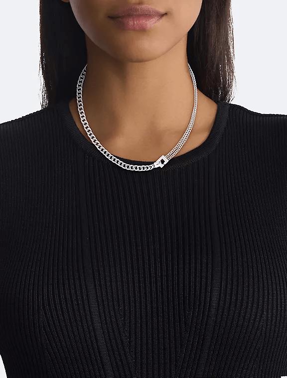 Divergent Links SS Womens Necklace