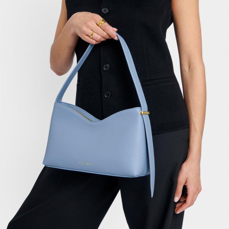 Camille Small Shoulder Bag - Cornflower Blue