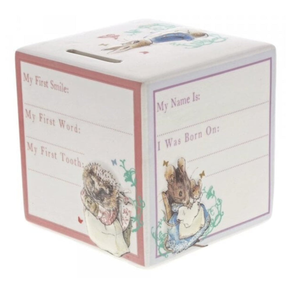 Peter Rabbit New Baby Money Bank