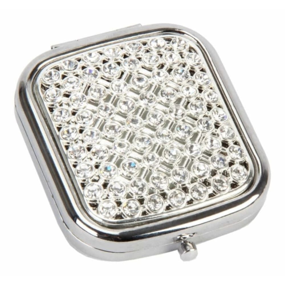 Classic Collection Square Compact & Swarovski Elements