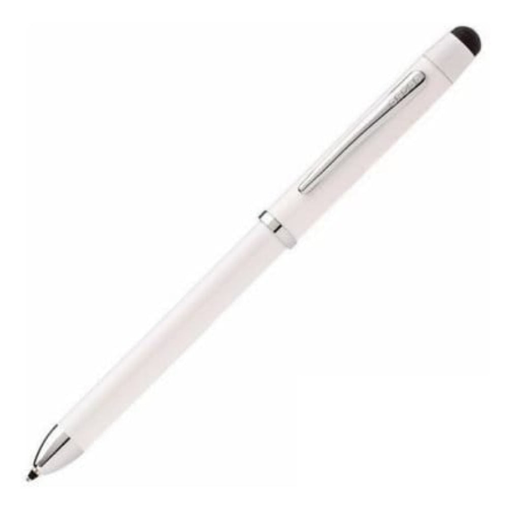 White Tech 3 Multifunctional Ballpoint Pen & Pencil