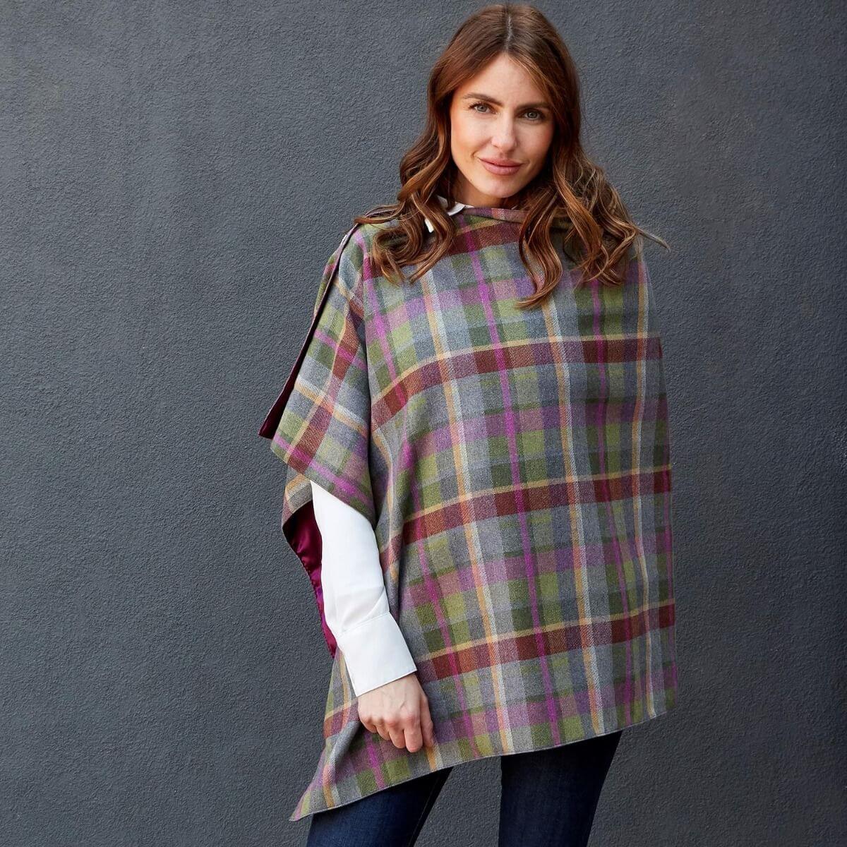 Clover Tweed Wrap