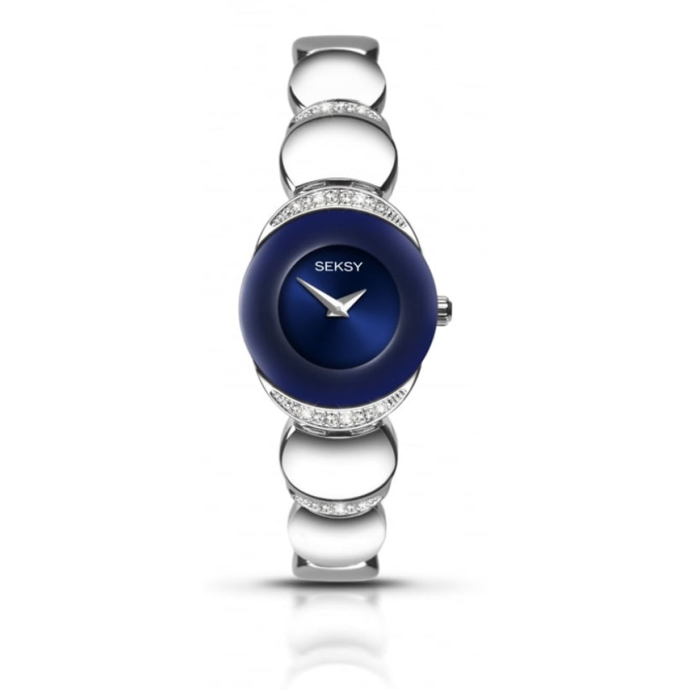Ladies Stainless Steel Sapphire Watch