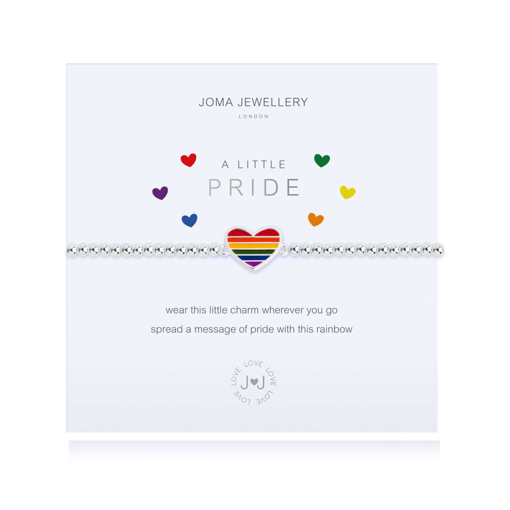 A Little | Pride | Silver | Bracelet | 17.5cm Stretch