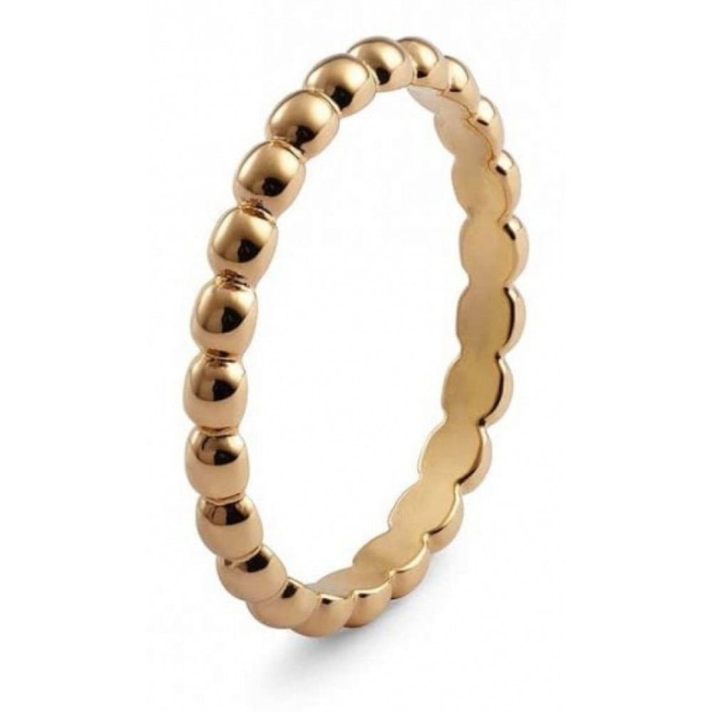 Famosa Matino Gold Plated Stainless Steel Spacer Ring