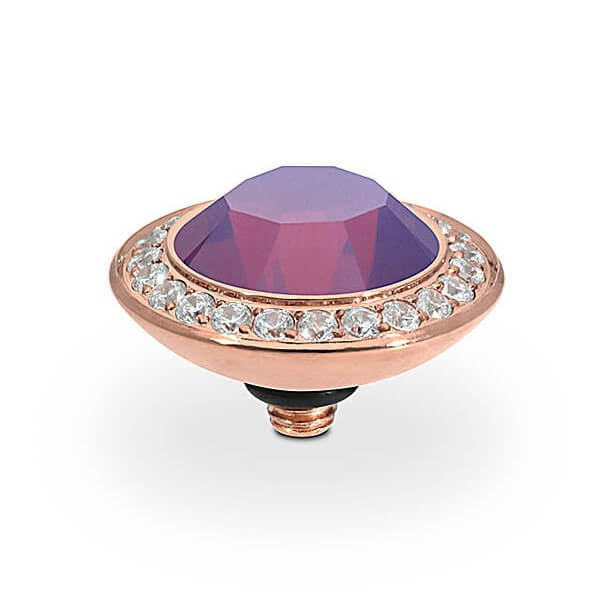 Interc Tondo Deluxe RG Amethyst Opal 13mm Top