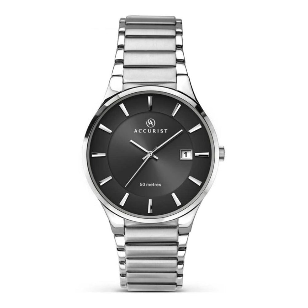 Classic Stainless Steel Bracelet Watch