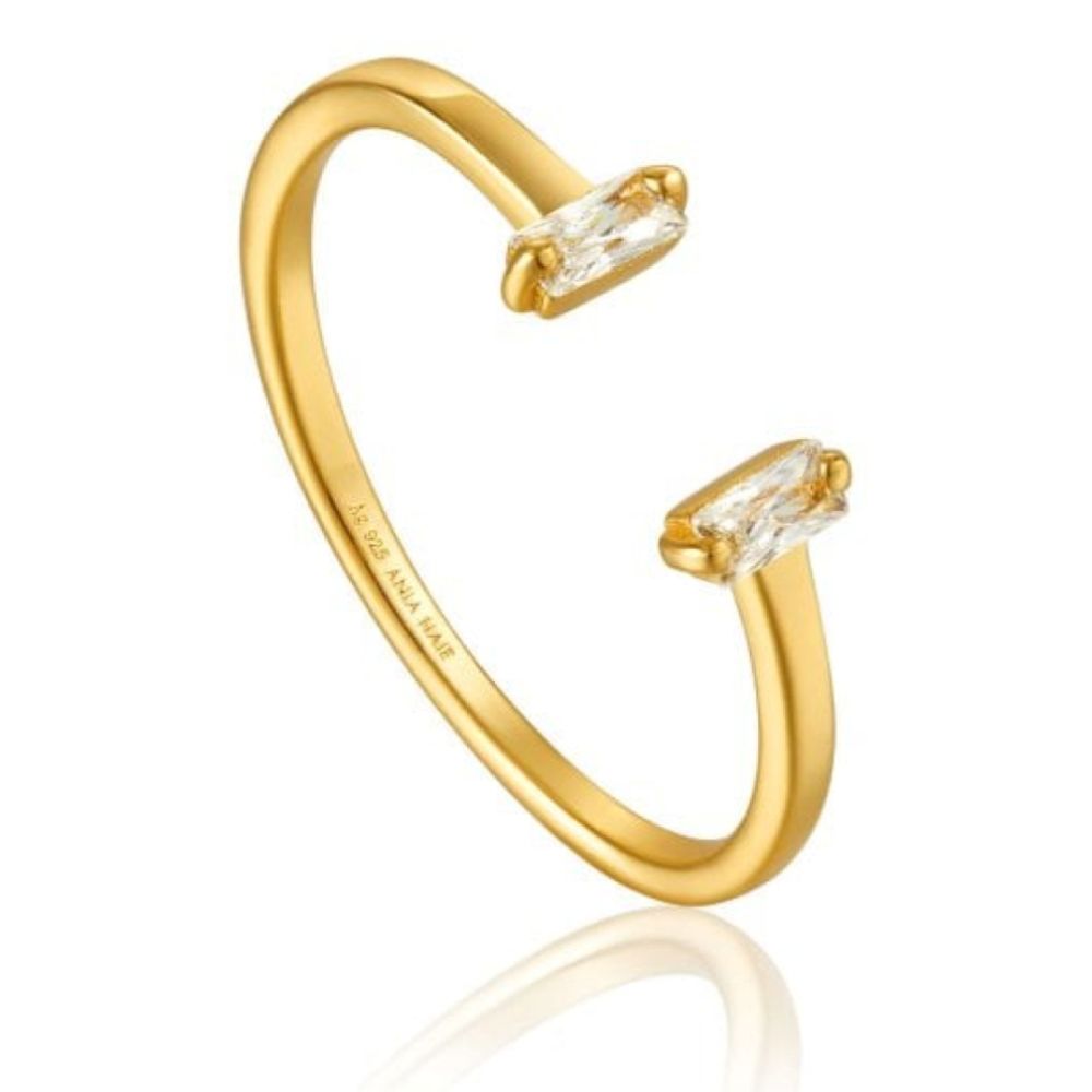 Glow Adjustable Ring Gold